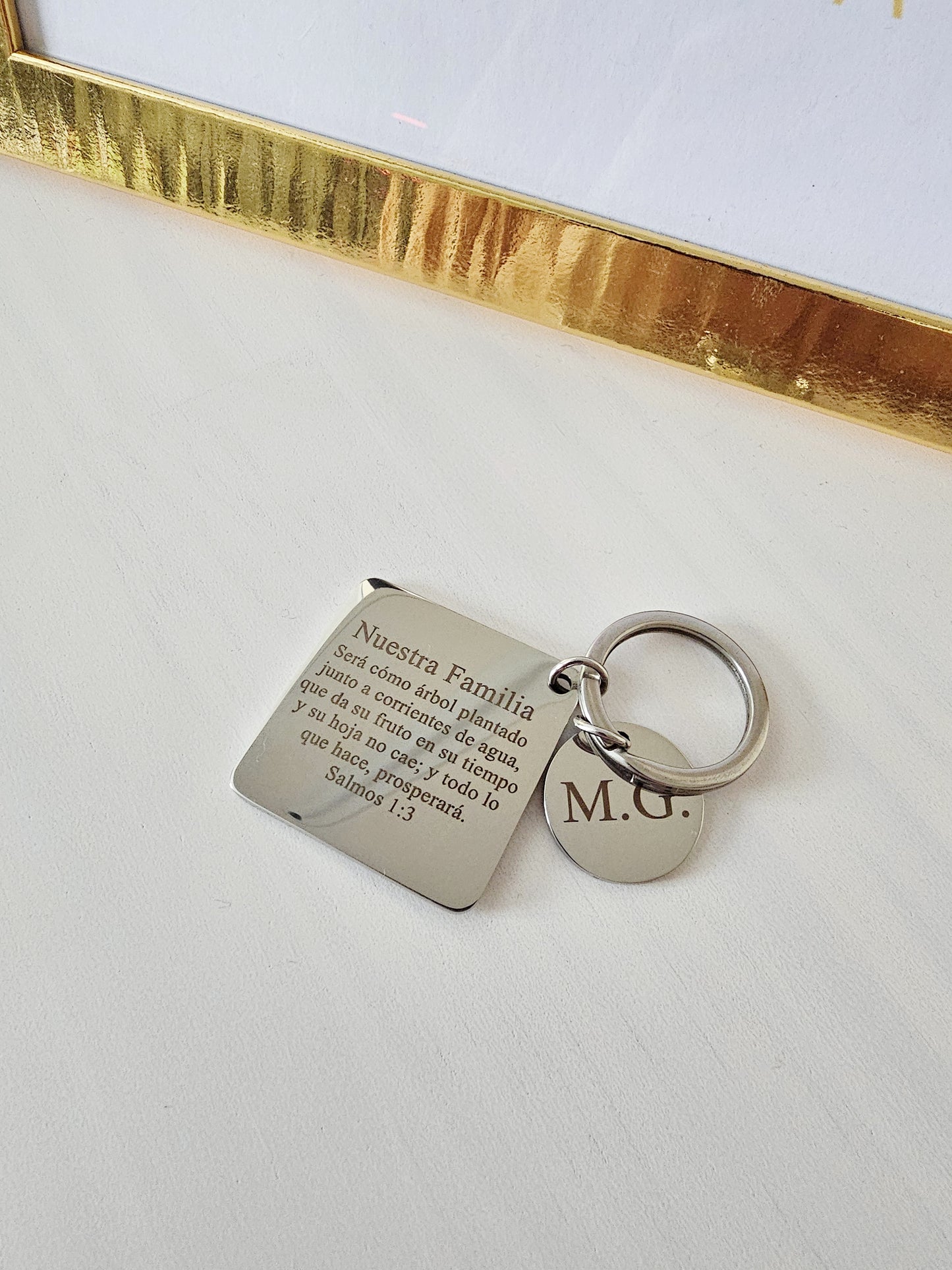 Llavero doble personalizado