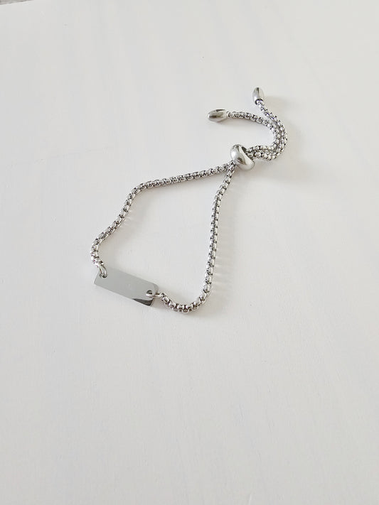 Pulsera ajustable personalizada