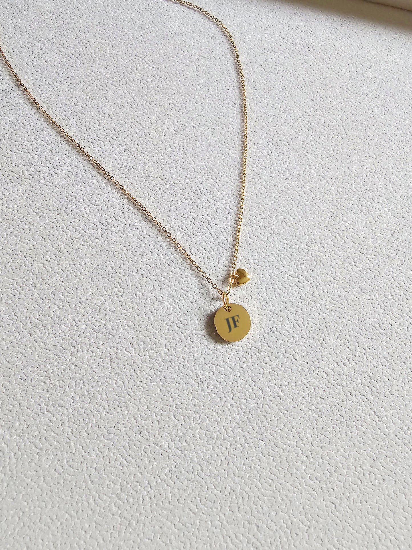 Dije personalizable+corazón