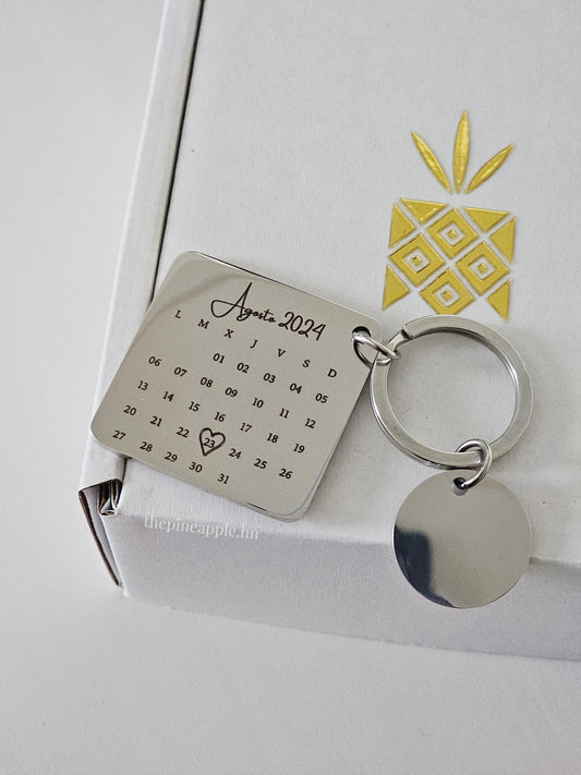 Llavero doble personalizado