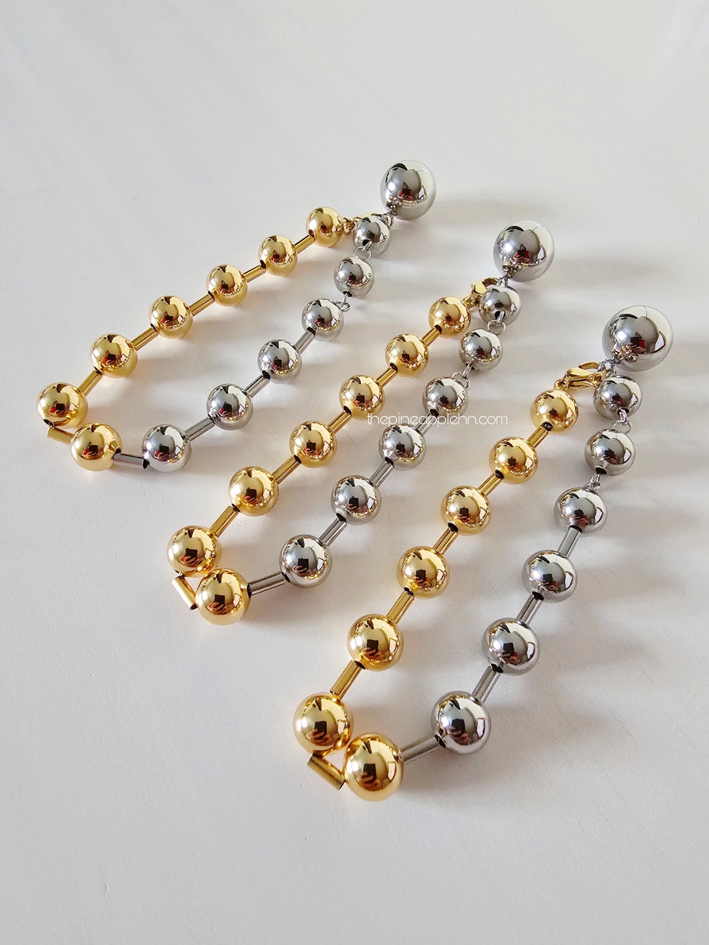 Two tone bracelet
