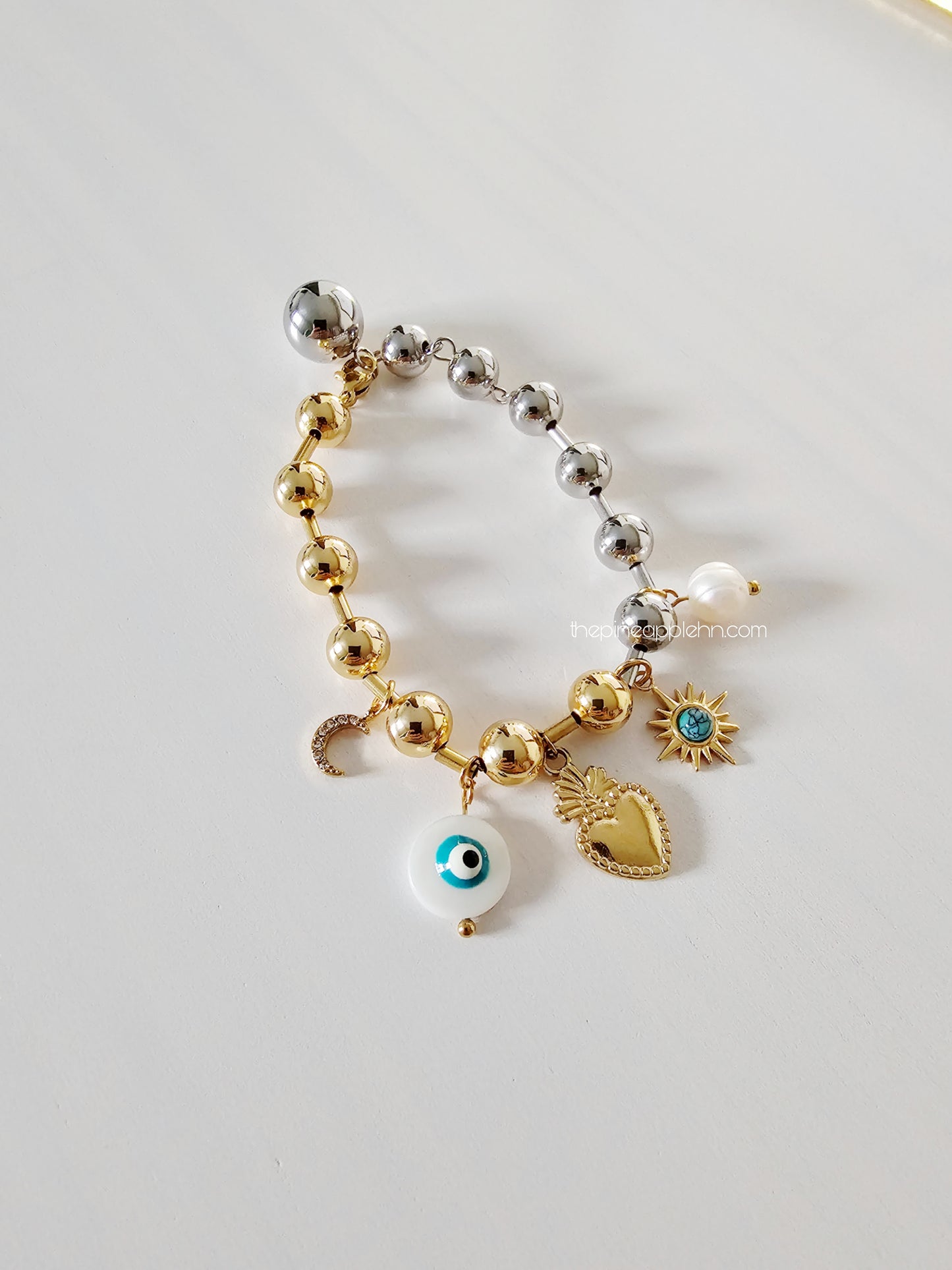 Two tone bracelet
