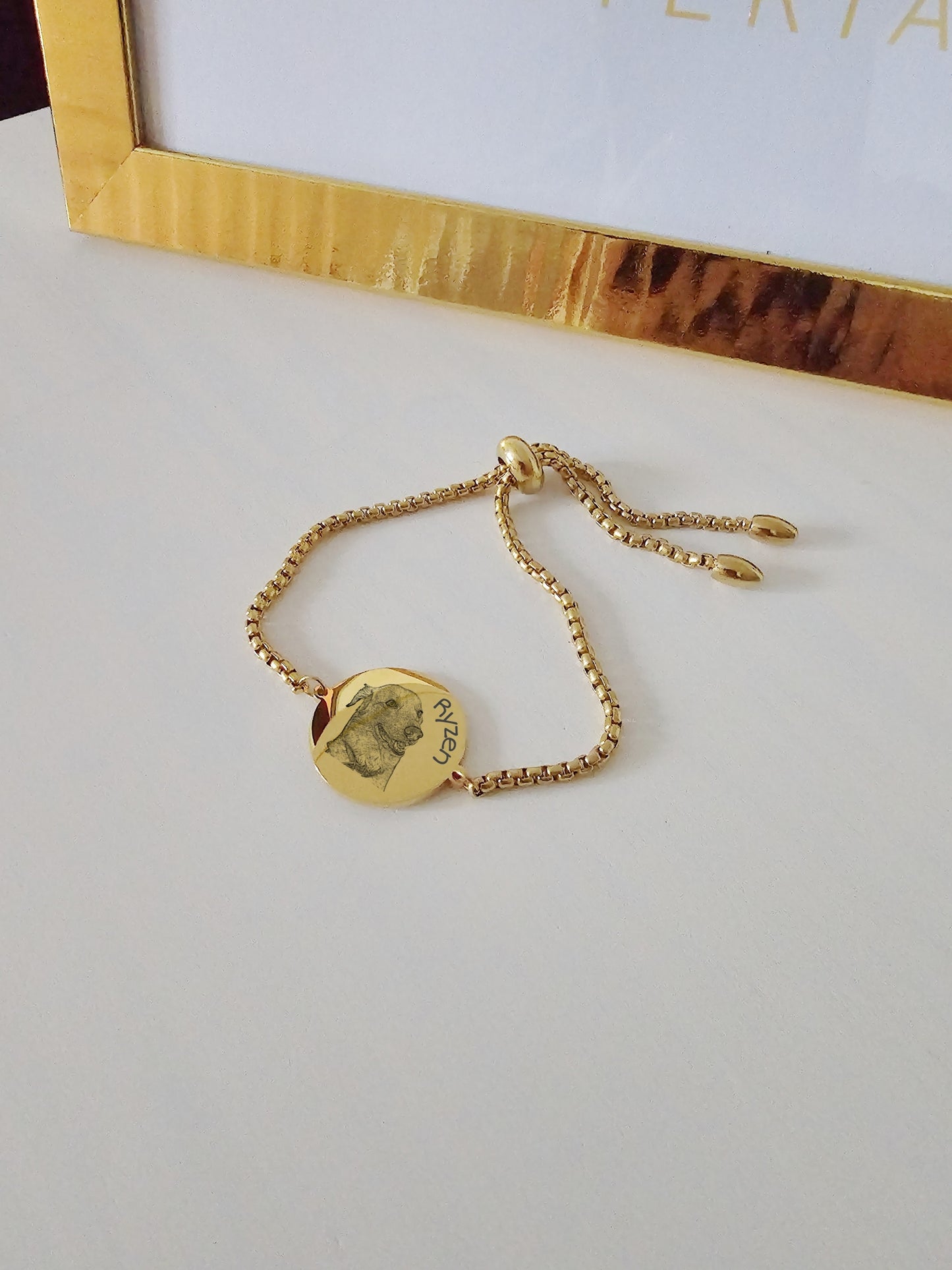 Pulsera ajustable para retrato