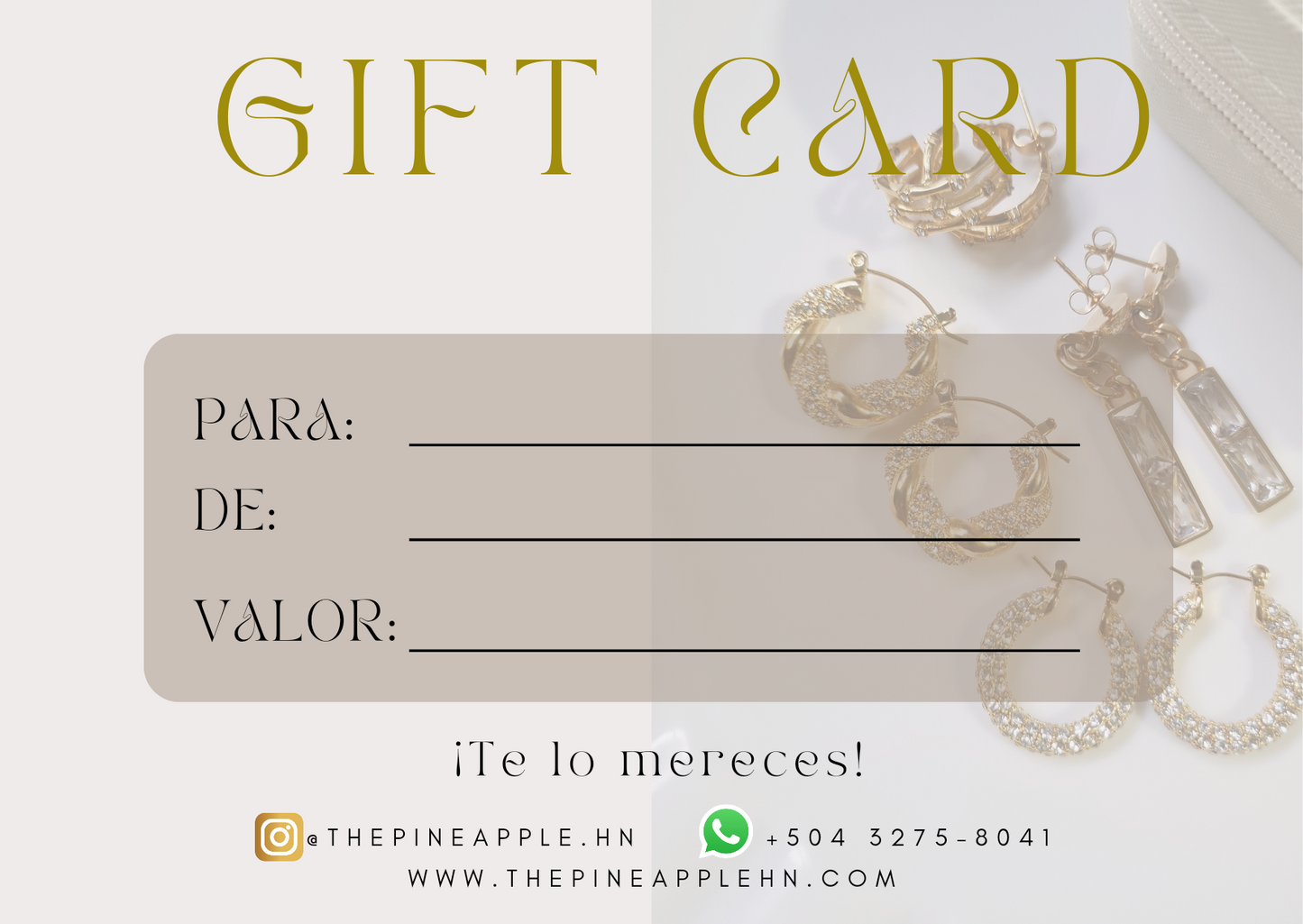 Gift card