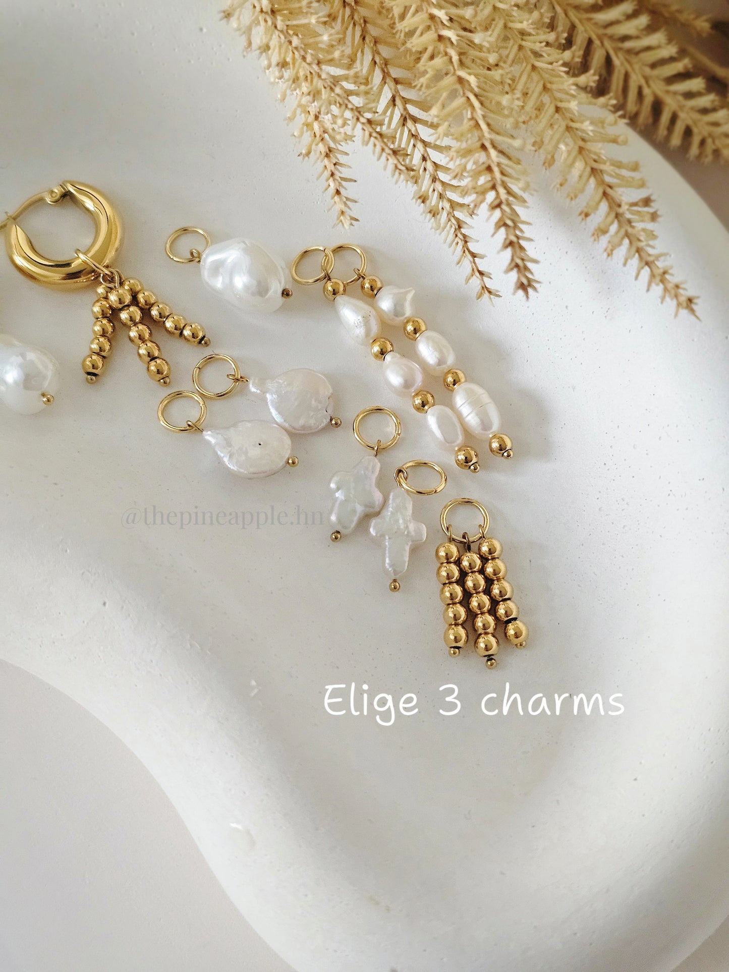 Argollas + charms