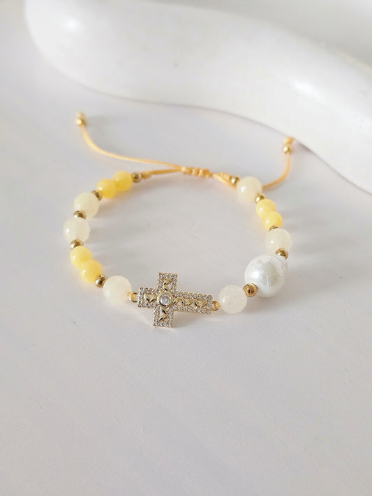 Pulsera de cruz
