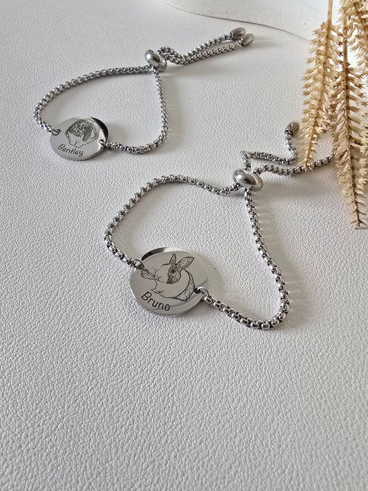 Pulsera ajustable para retrato