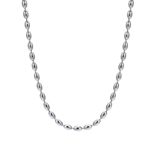 Drop necklace - Silver