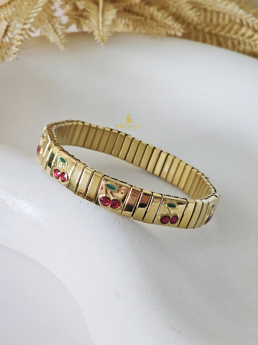 Cherry bracelet