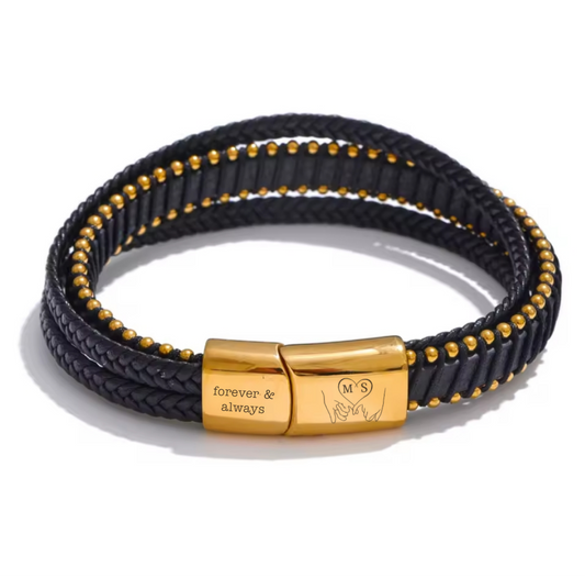 Pulsera triple personalizada