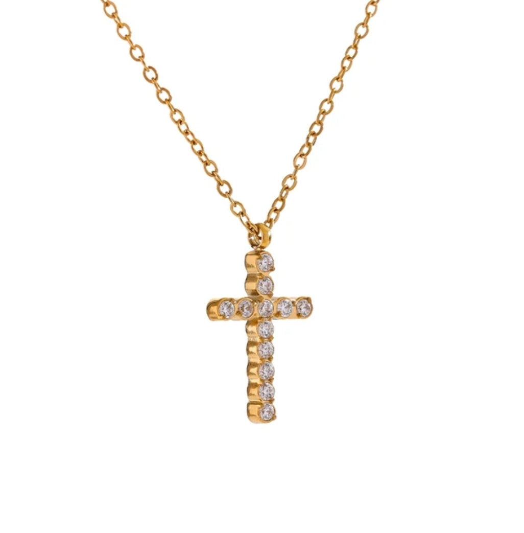 The cross necklace