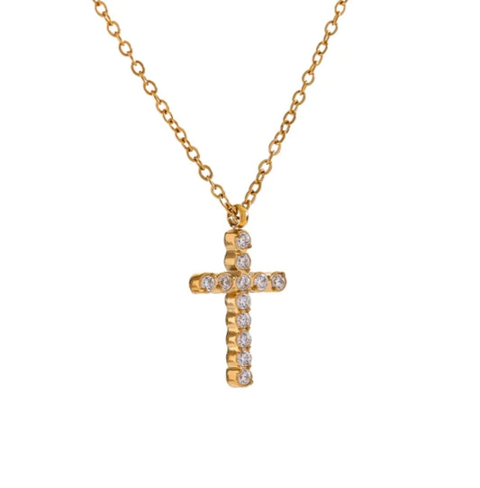 The cross necklace