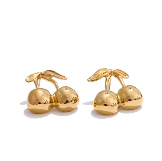 Cherry earrings