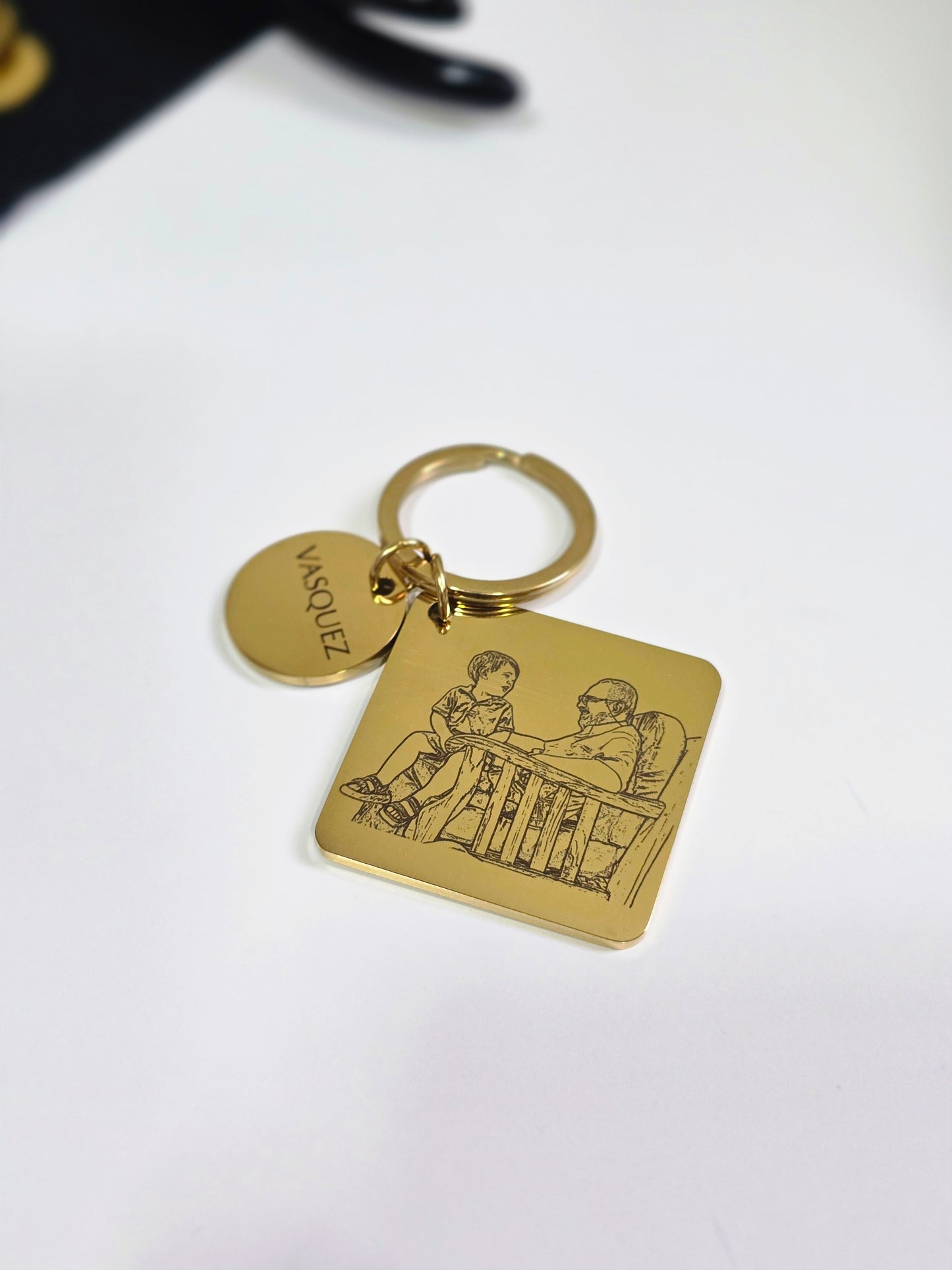 Llavero doble personalizado